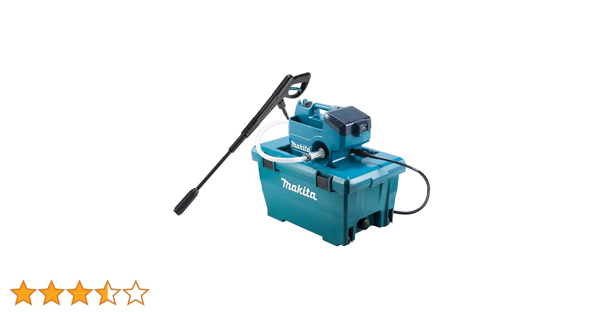 Amazon | マキタ 充電式高圧洗浄機 18V-6Ahバッテリ2本&2口充電器付